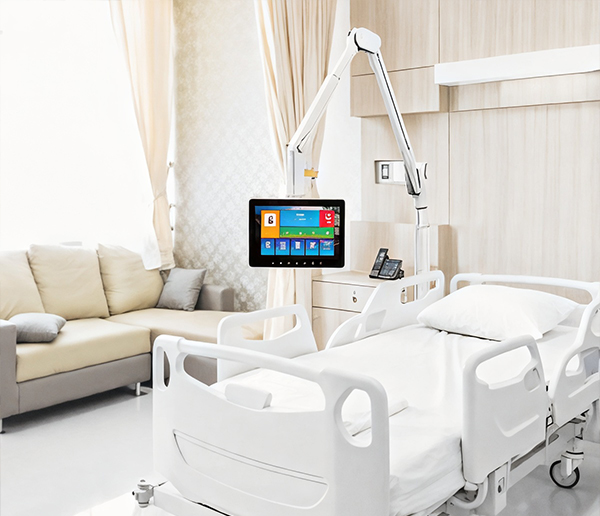 13.3-inch bedside touchscreen computer for hospitals