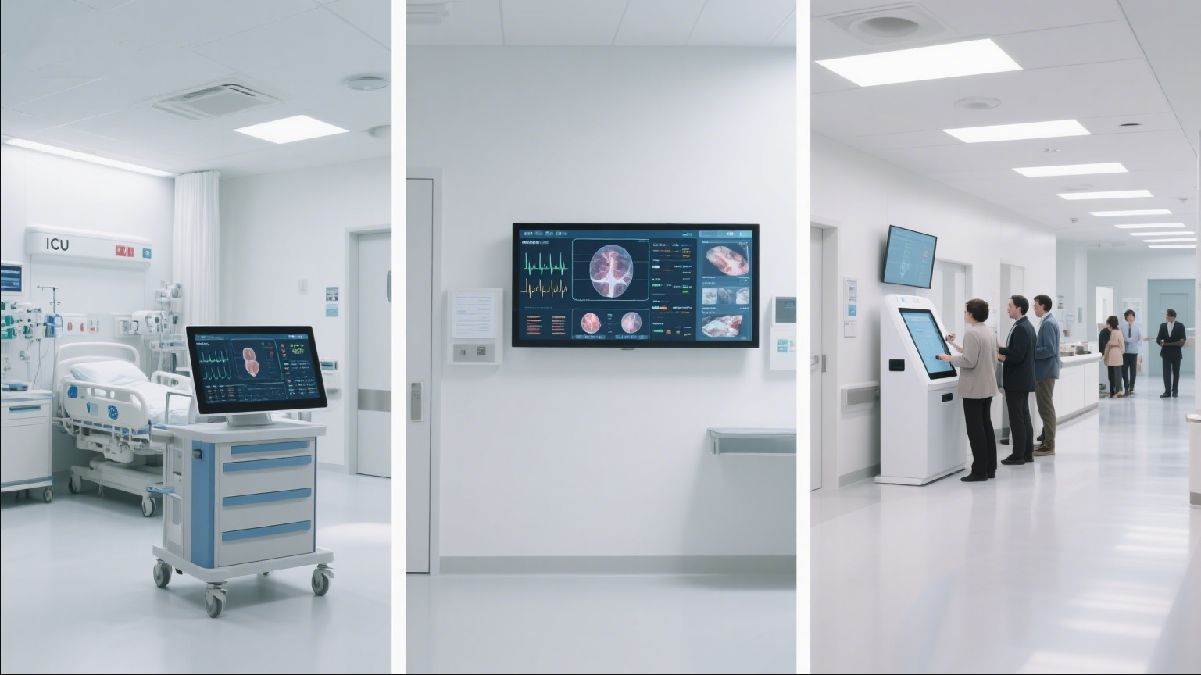 Medical Touch Screen Displays: Precision, Hygiene & Durability for Healthcare